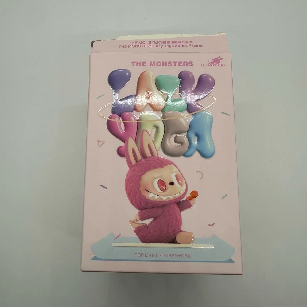 New Pop Mart | The Monsters Lazy Yoga Series Figure Confirmed Ab Roller Open Box